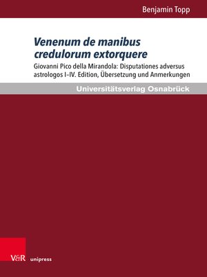 cover image of Venenum de manibus credulorum extorquere
